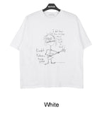 Miya drawing short sleeve t-shirt