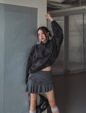 Festry unbalanced skirt