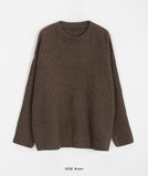 Konho basic lambswool knit -Wool 50