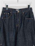 Chateau cargo wide denim pants