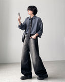 Well Slab Curve Wide Denim
