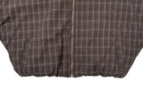 Quad Check High-Neck Avant-Fit Wool Jumper