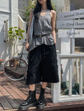 Mulve Zipper Cargo Bermuda Pants