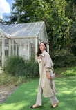 Napol Pleats Trench Coat