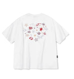 Ocean Love Crop Short Sleeve Tee