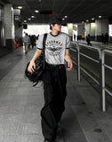 Printing Ringer Short Sleeve T-shirt