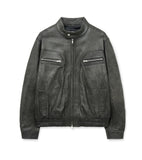 [Real Leather] Semi-China Use Jacket