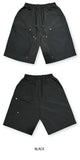 City Double Knee Rivet Bermuda Pants