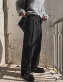 Tough Stripe Wide Slacks