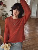 Draw Linen Blend Knit