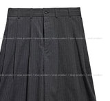 Lux stripe bermuda slacks