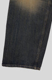 Pintuck Orange Denim