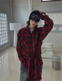 Woody Layered Check Shirt