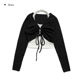 Ningning Bolero Top Sleeveless Set