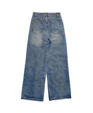 Redo Strap Blue Wide Pants