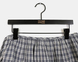 Ethan Check Layered Mini Wrap Skirt