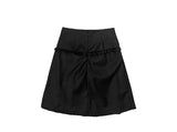 Herin Frill Pleated Midi Skirt