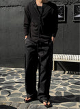Banding Rustle Cargo Wide Pants