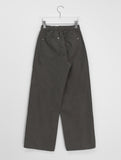 Elini Carpenter Cotton Back Banding Wide Pants