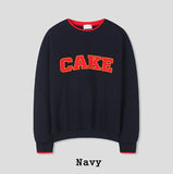 K Color Matching Layered Sweatshirt