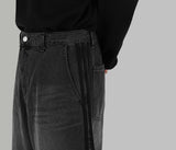 Taping line balloon jeans