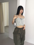 Horon Ribbon Cable Knitwear Sleeveless Top