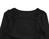 Lumo cutout span t-shirt