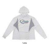 RACING MESH LAYERED HOODIE