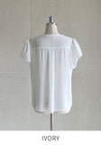 Pure Tulip Chiffon Tie Blouse
