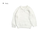 Glyn Wool Loose Fit V-Neck Raglan Long Knit