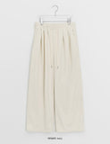 Belfie Brushed Corduroy Wide Pants