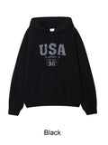 Dibene USA Crop Hoodie