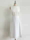 Roselle Layered Wrap Sleeveless Long One Piece