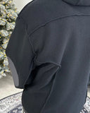 Rude Elbow Patch Fleece Jumper