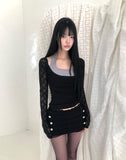 Cordon Layered Halter Sleeveless