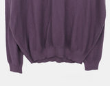 Er Button Layered V-Neck Long Sleeve Long Knit