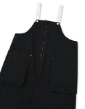 [AG] Side Pocket Twill Balloon Overall