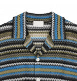 Koani Mix Crochet Short Sleeve Cardigan