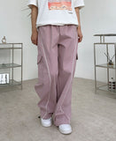 Bollet Nylon Piping Cargo Pants
