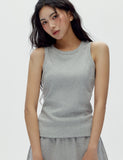 W Basic Slim Sleeveless Top