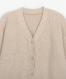 Tilena V-neck crop knit cardigan