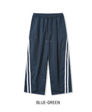 Tudi diagonal track nylon training pants