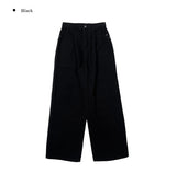 Demon Pintuck Cotton Long Wide Pants