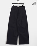 [Mink Brushed] Sonek Rustling Cotton Wide Cargo Pants
