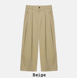 Merries Pintuck Banding Wide Pants