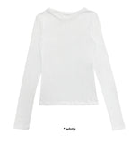 BLAND TENCEL SLEEVE T
