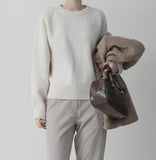Boca Saddle Round Knit