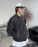 Shard biker denim jacket