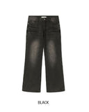 Cardis Laser Flare Denim Pants