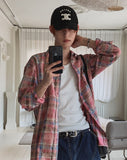Reina Summer Check Over Fit Shirt